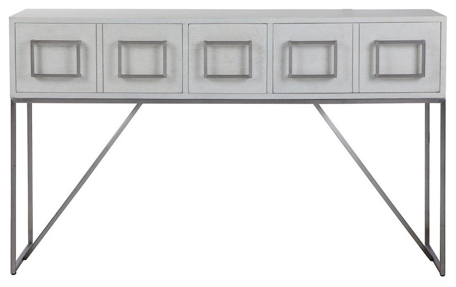 Uttermost Abaya Console Table, White, 24954
