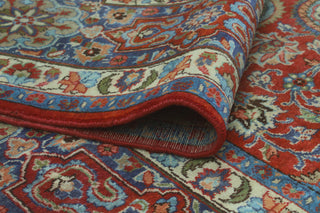 Fine Vintage Distressed Elissa Rust/Beige Rug, 9'3 x 12'5