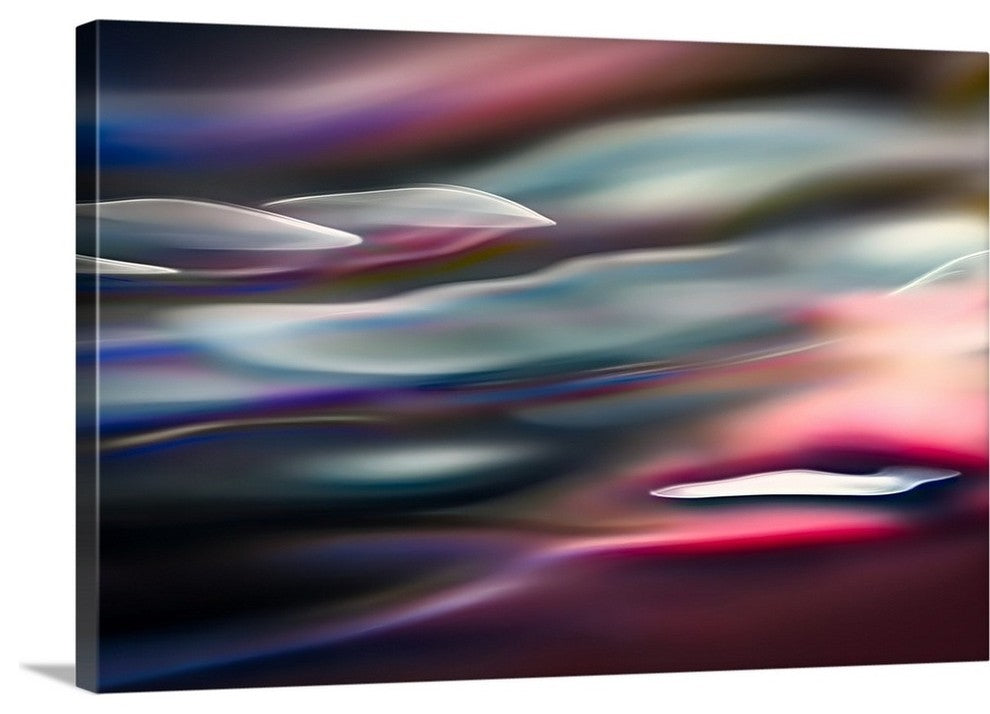 "The Pond" Wrapped Canvas Art Print, 48"x32"x1.5"