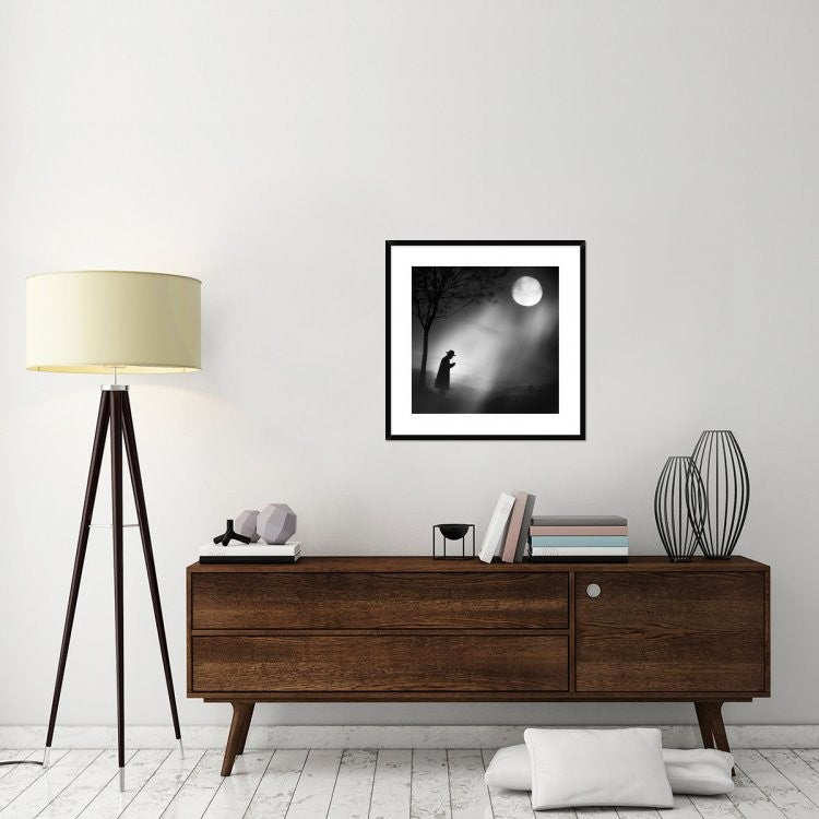 "Untitled" Framed Digital Print by Jay Satriani, 30x30"