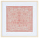 Safavieh Alsephina 25" Pink Framed Textile Wall Art