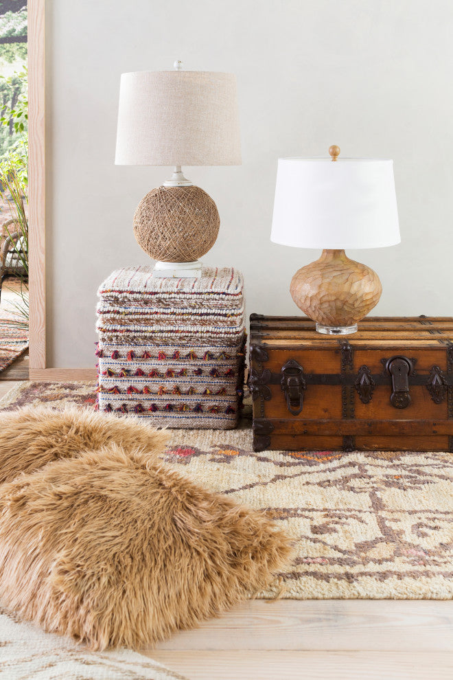 Surya Medina MED-1110 Global Area Rug, 8' Round