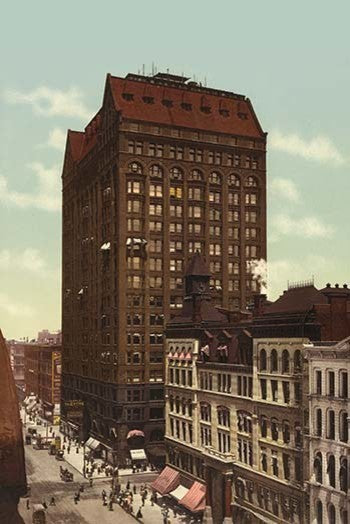 Masonic Temple - Chicago- Gallery Wrapped Canvas Art 12" x 18"