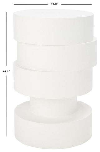 Safavieh Tyce Accent Table, White