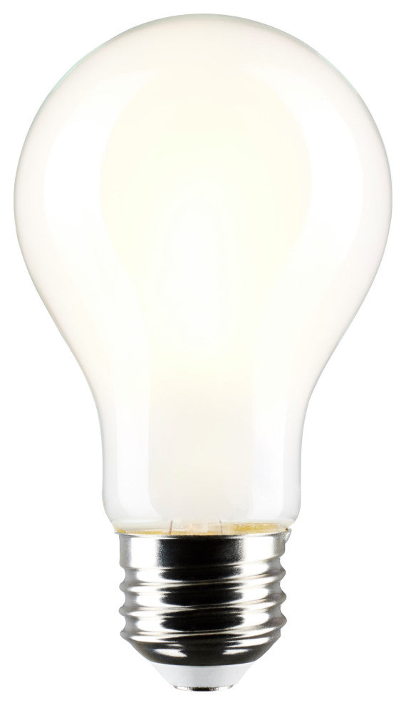 8W A19 LED, Soft White, 2700K, Medium Base, 120V, 4-Pack
