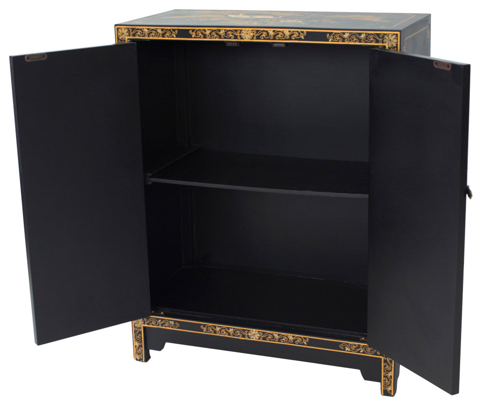 Black Lacquer Cabinet