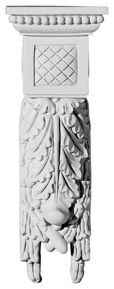 3"W x 1 7/8"D x 8 1/2"H Hampshire Small Drop Corbel