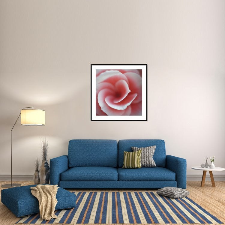 "Begonia" Framed Digital Print by Lotte Gronkjaer, 44x44"