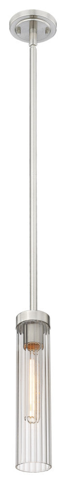 Z-LITE 1-Light Pendant, Brushed Nickel