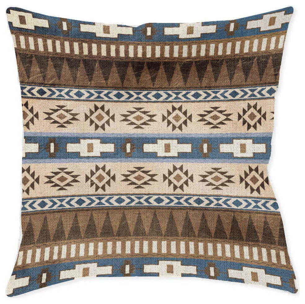 Laural Home Sedona Canyon 17" x 18" Woven Decorative Pillow