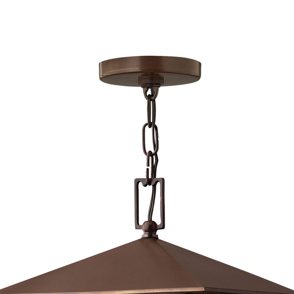 Hinkley Harbor Medium Hanging Lantern 12V, Anchor Bronze
