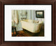 11"x14" Cape Cod Cottage Tub Matted Framed Art