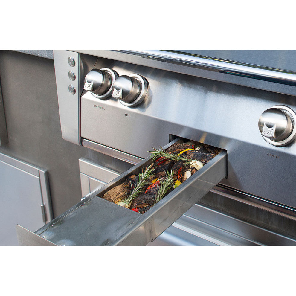 Alfresco ALXE-42SZ-NG 93,300 BTU 42"W Natural Gas Built-In Grill - Stainless