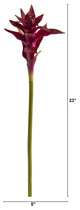 23" Star Bromeliad Artificial Flower, Set of 6