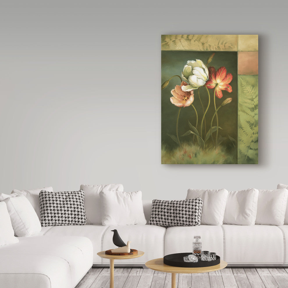 "Contemporary Tulips" by Lisa Audit, Canvas Art