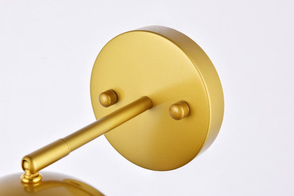 Oscar 1-Light Brass Wall Sconce