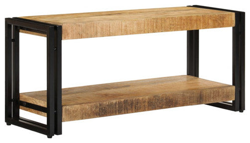 vidaXL TV Stand TV Unit Sideboard Home TV Console Media Unit Solid Mango Wood