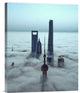 "Sky City" Stretched Canvas Giclee by Stan Huang, 16x20"