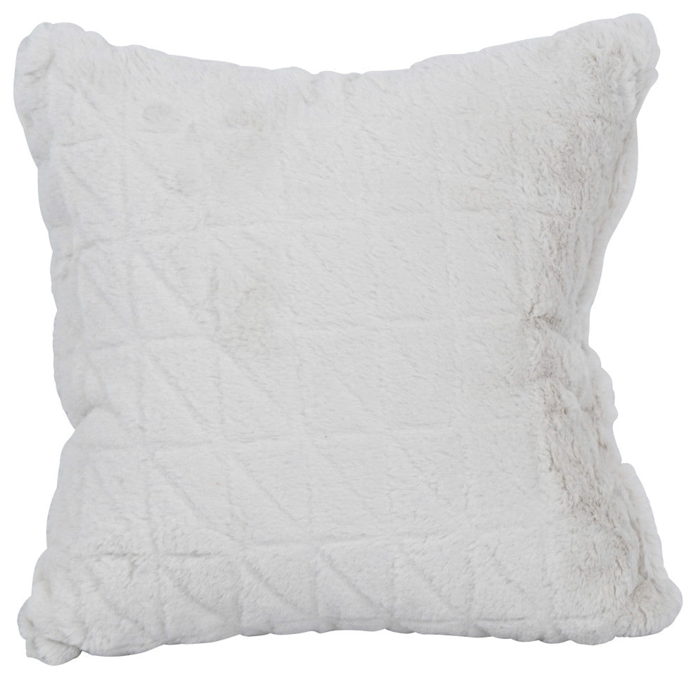 17" Jacquard Throw Pillows With Inserts, Set of 2, Upton Natural