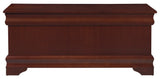 Cedar Chest With Flip Open Storage, Warm Brown