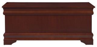 Cedar Chest With Flip Open Storage, Warm Brown