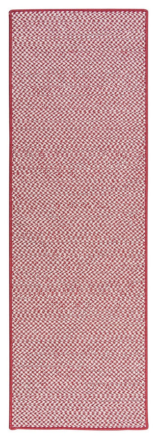 Outdoor Houndstooth Tweed OT79 Sangria Indoor/Outdoor Area, Rectangular 5'x8'
