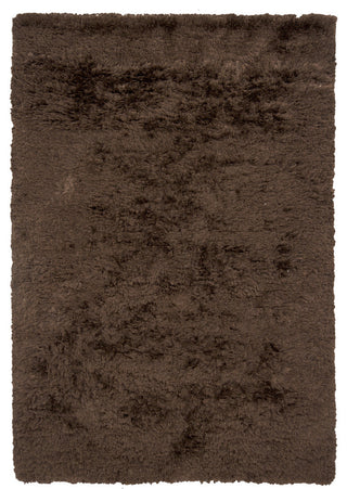 Celecot Contemporary Area Rug, Dark Brown, 7'9" Round