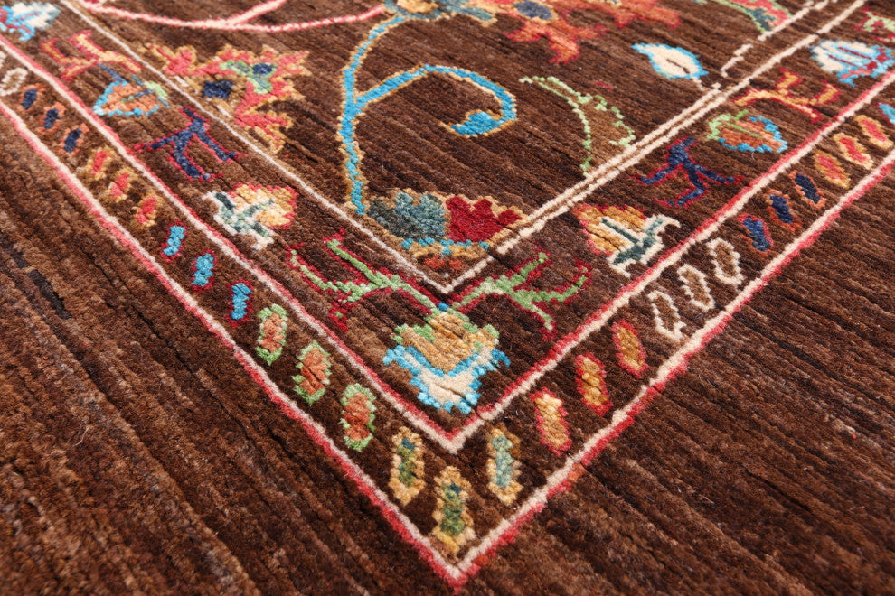 Persian Tabriz Handmade Wool Rug 5' 7" X 8' 0" Q9977