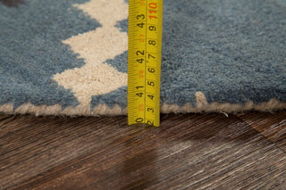 Nature & Floral Hand-Tufted 8' Round Oushak Oriental Area Rug, Beige, 8'0"x8'0"