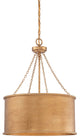 Rochester 4 Light Pendant, Gold Patina