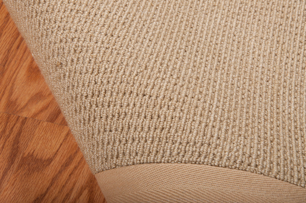 Nourison Sisal Soft 5' x 8' Sand Farmhouse Indoor Area Rug