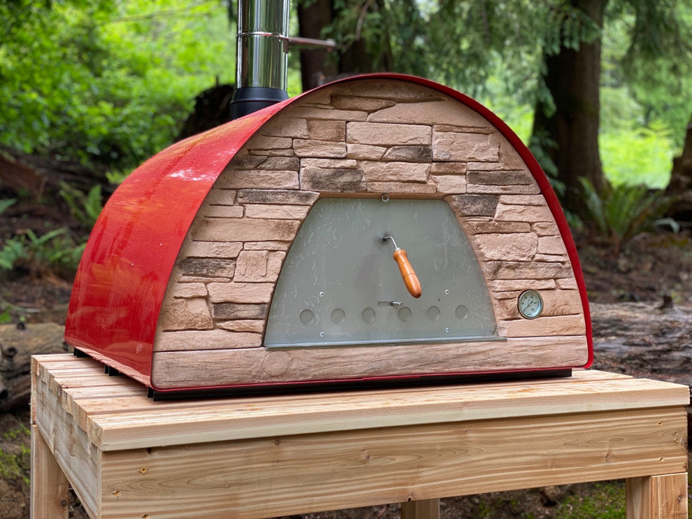 Maximus Prime Arena Portable Pizza Oven Red