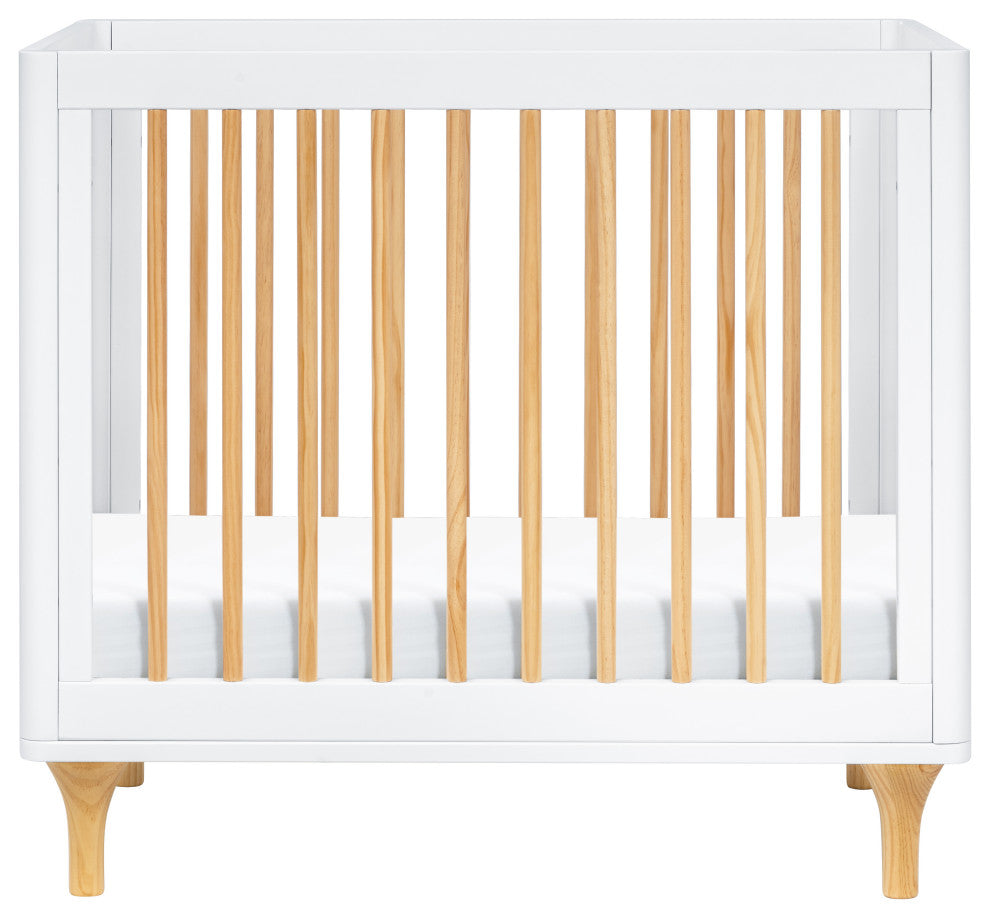 Lolly 4-in-1 Convertible Mini Crib and Twin Bed With Toddler Bed Conversion Kit