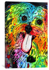 "Shih Tzu" by Dean Russo, 40x26x1.5"