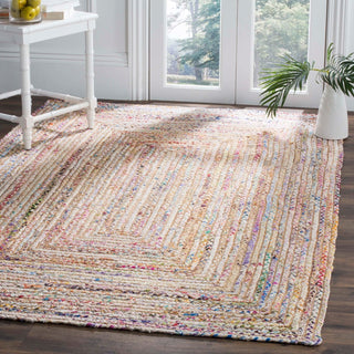 Safavieh Cape Cod Collection CAP202 Rug, Beige/Multi, 6'x9'