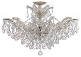 Crystorama Lighting Group 4439-CL-MWP_CEILING Maria Theresa 6 - Polished Chrome