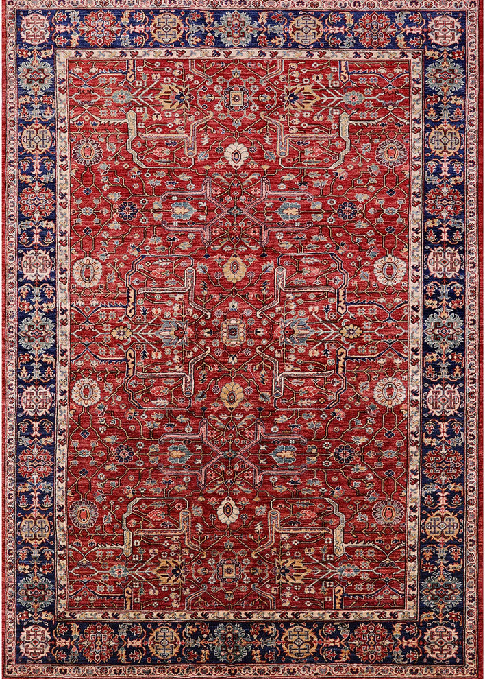 Ahgly Company Indoor Rectangle Mid-Century Modern Area Rugs, 2' x 4'