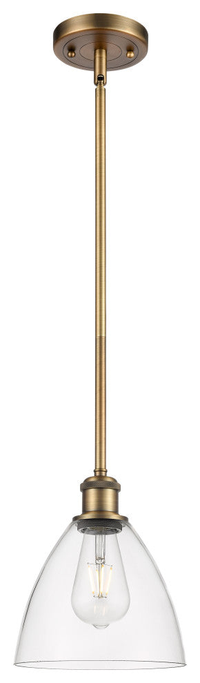 Innovations 516-1S-BB-GBD-752 1-Light Mini Pendant, Brushed Brass