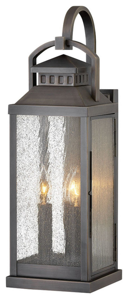 Hinkley Lighting 1185 Revere 3 Light 22" Tall Heritage Outdoor - Blackened