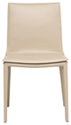 Elite Living Hilton (Set of 2) Modern Leather Upholstered Dining Chair, Sand