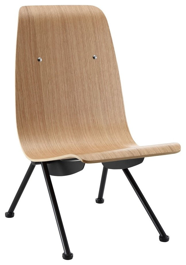 Modern Natural Voyage Wood Lounge Chair