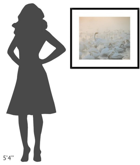 "Song Of The Morning Light" Framed Digital Print by Dmitry Dubikovskiy, 30x26"