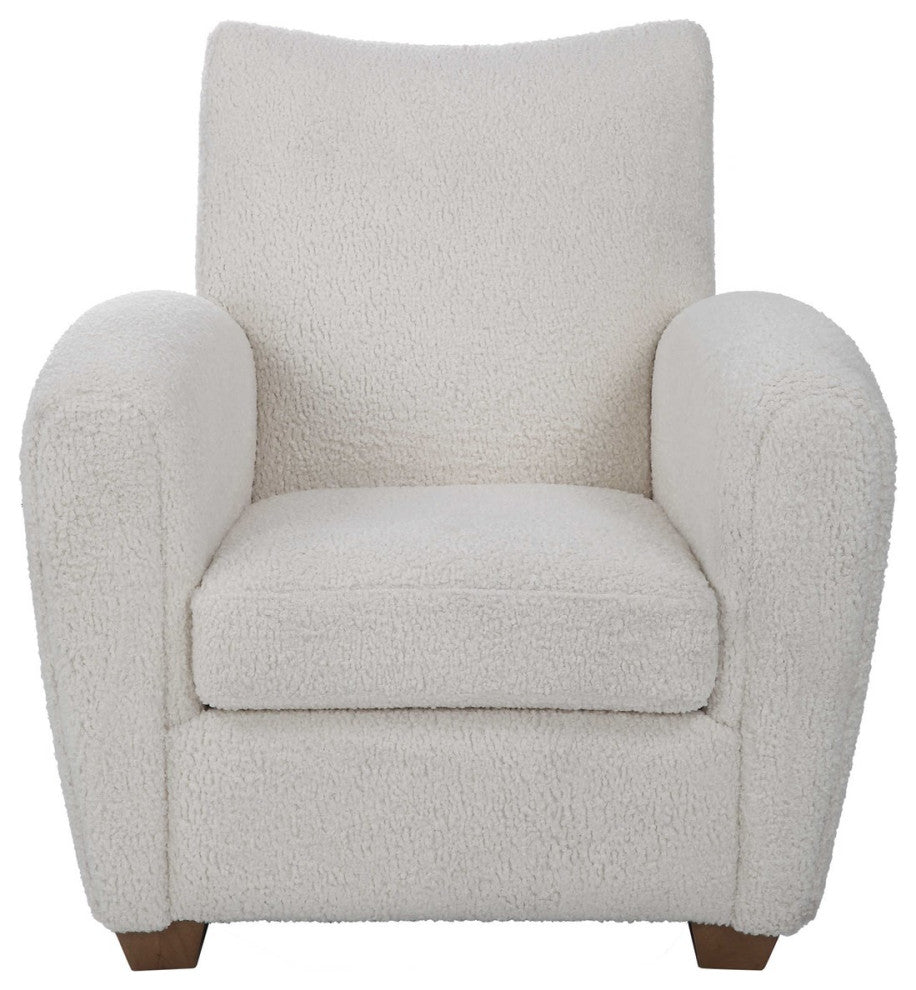 Uttermost Teddy Accent Chair, Natural