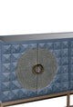 Zelda Studded Sideboard With Gold Legs