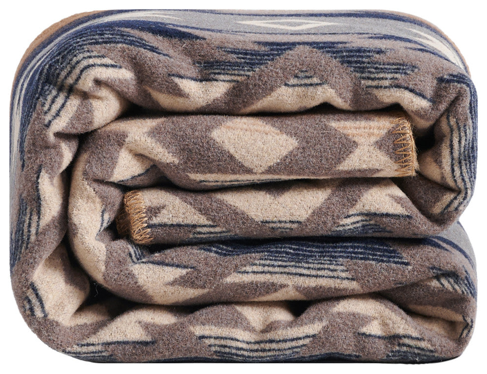 Taos Wool Blend Blanket, 1PC, Full/Queen