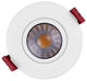 3" LED Gimbal Recessed Downlight, White, 5000k