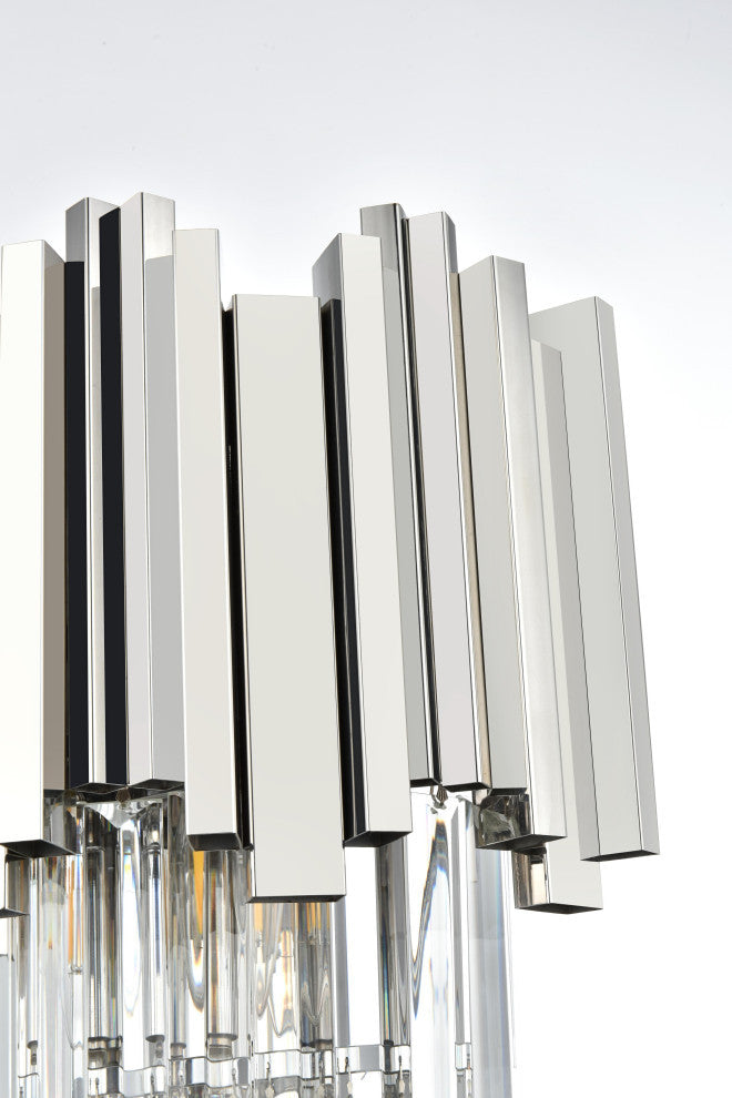 Home Living 12" Wall Sconce, Chrome