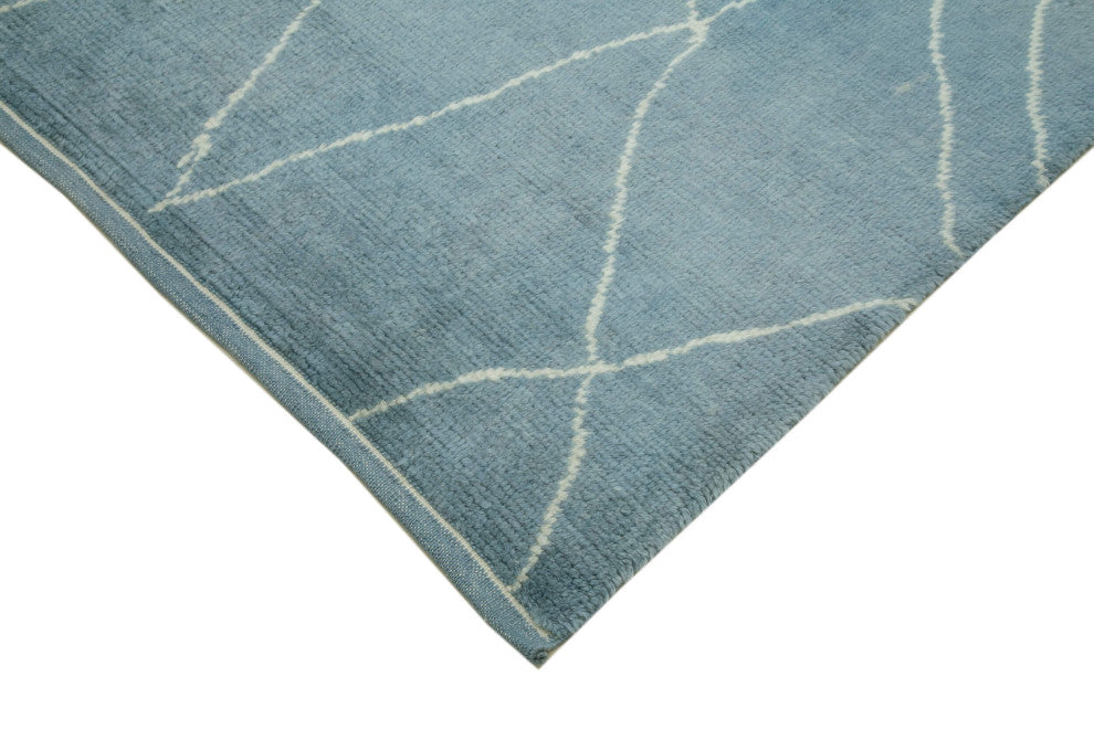Rug N Carpet - Handmade Decorative 7' 10'' x 9' 11'' Moroccan Area Rug