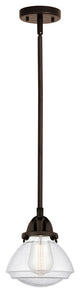 Olean Mini Pendant, Oil Rubbed Bronze, Seedy, Seedy