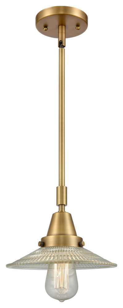 INNOVATIONS LIGHTING 447-1S-BB-G2-LED Halophane Mini Pendant